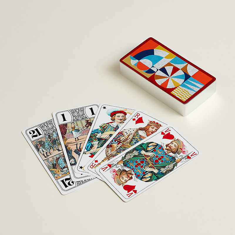 HERMES エルメス　トランプ　タロットカード　カードゲーム 楽天市場】【未使用品】HERMES エルメス タロットカード